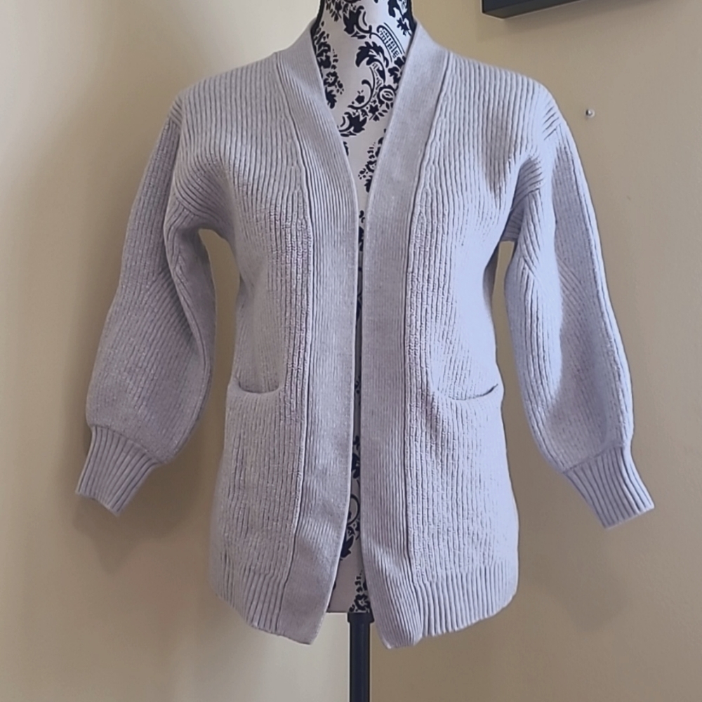 Aritzia Wilfred Free Merino Wool Cardigan XS